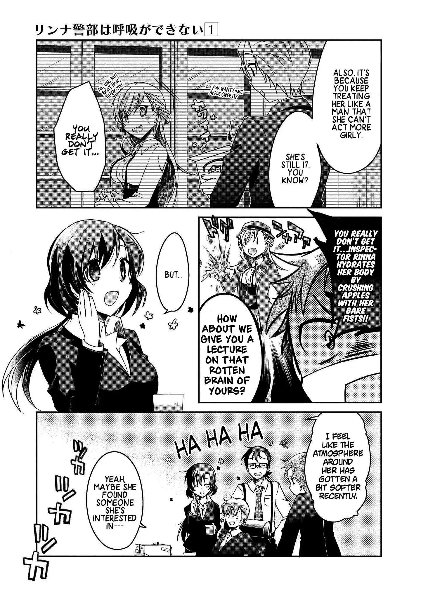 Rinna Keibu wa Iki ga dekinai Chapter 4 9